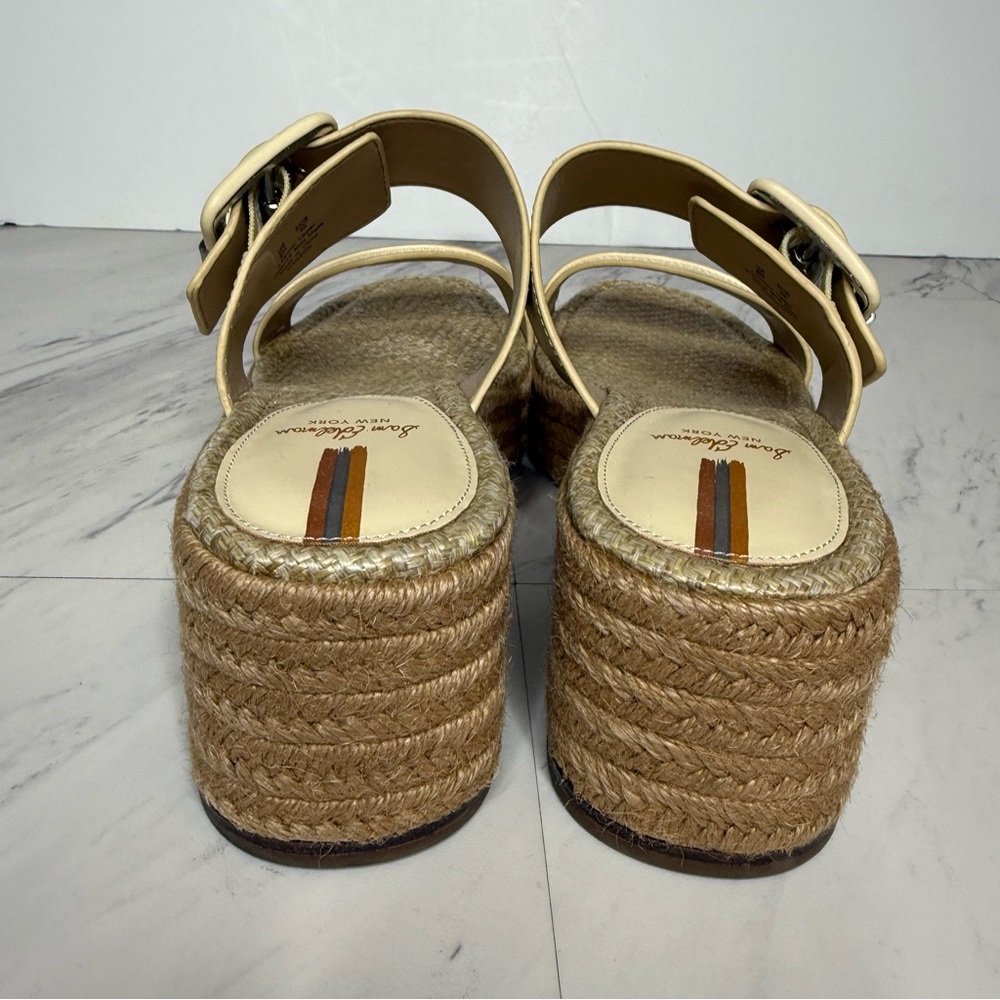 Sam Edelman Carson Espadrille Platform Wedge Sand… - image 4